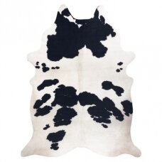 Kilimas Karvės odos imitacija G5069-1 Balta ir juoda
