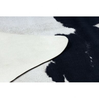 Kilimas Karvės odos imitacija G5069-1 Balta ir juoda 1