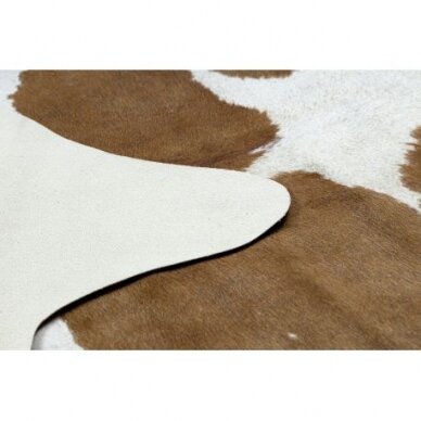 Kilimas Karvės odos imitacija G5069-2 Balta ir ruda 1