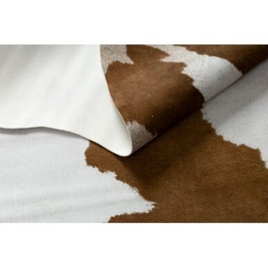 Kilimas Karvės odos imitacija G5069-2 Balta ir ruda 2