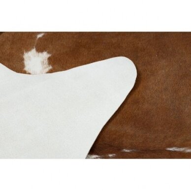 Kilimas Karvės odos imitacija G5070-2 Ruda-balta 1