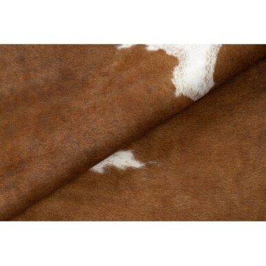 Kilimas Karvės odos imitacija G5070-2 Ruda-balta 3