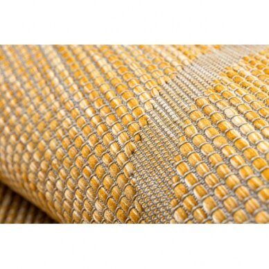 Kilimas sizalio virvelės PATIO 3075 deimantai geltona / smėlio spalvos 3