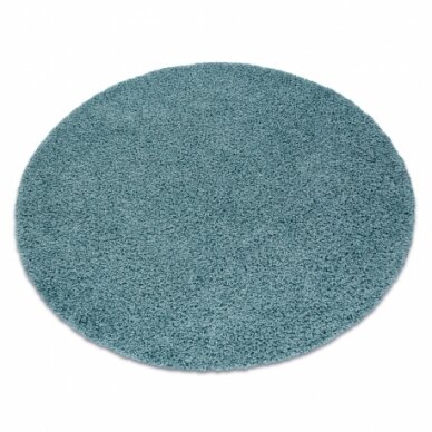 Kilimas SOFFI Apskritas kilimas 5cm mėlyna