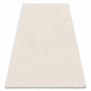 Kilimas TEDDY NEW 52 Šagrenės smėlio spalvos  labai storas, pliušinis, neslystantis