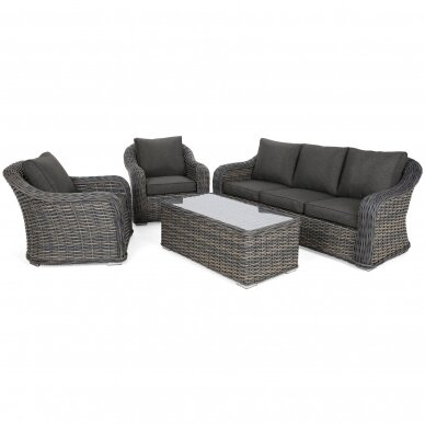 Lauko baldų komplektas FOGGIA SILK GREY 1