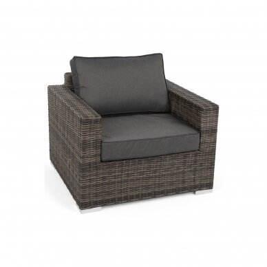 Lauko baldų komplektas PERUGIA OLIVE GREY 6