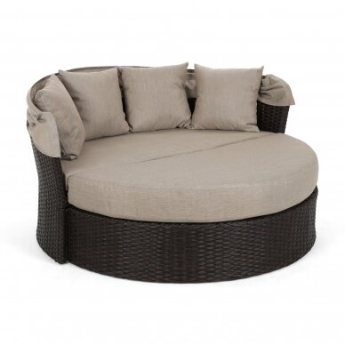 Lauko sofa SYDNEY BROWN 3