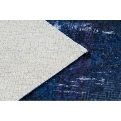 MIRO 51676.813 plaunamas kilimas Graikų vintage, lauke - tamsiai mėlyna 1