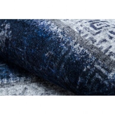 MIRO 51676.813 plaunamas kilimas Graikų vintage, lauke - tamsiai mėlyna 3
