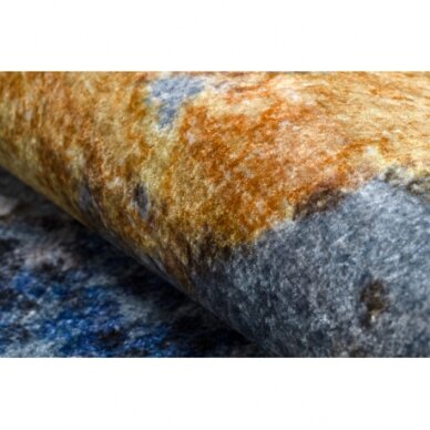 MIRO 51774.802 plaunamas kilimas Abstrakcijos - mėlyna / smėlio spalvos 3